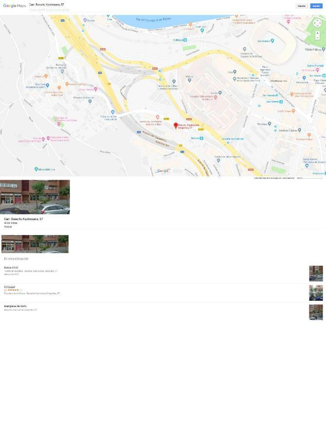 Habitacion Con Garage Bilbao Dış mekan fotoğraf